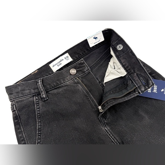 NWT Abercrombie Kids Black Dropped Crotch Skate Jeans 9/10 - Picture 15 of 16